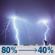 Tuesday Night: Showers and thunderstorms before 2am. Mostly cloudy, with a low around 56. Chance of precipitation is 80%. Tuesday Night: Showers And Thunderstorms