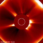 Latest LASCO C2 image of the Sun