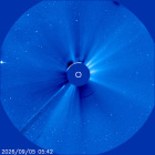 Latest LASCO C3 image of the Sun