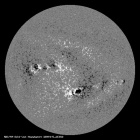 Latest SDO/HMI Magnetogram image of the Sun