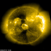 SOHO EIT 284 image of the sun
