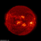 SOHO EIT 304 image of the sun