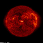 SOHO EIT 304 image of the sun